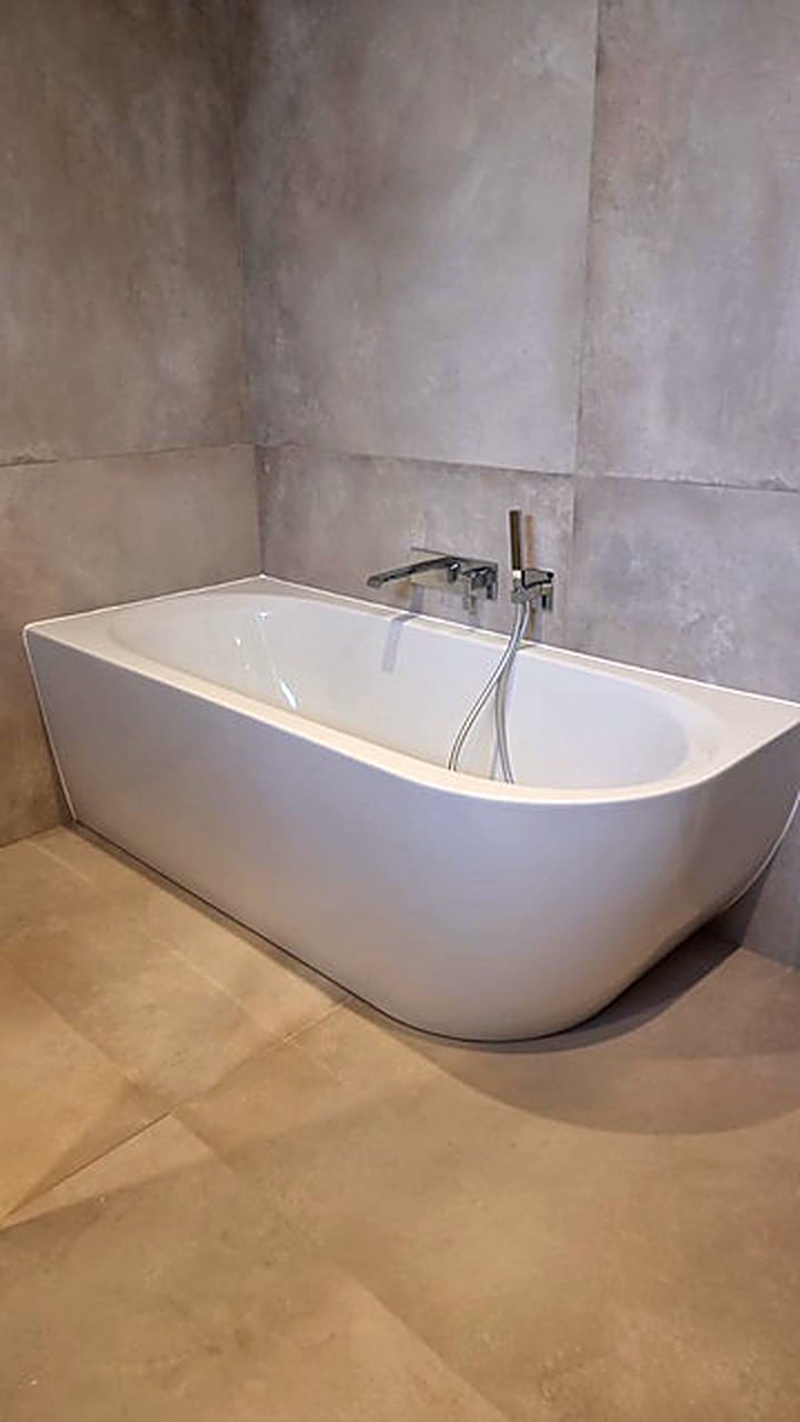 Salle de bain moderne installation complète sanitaire Strasbourg