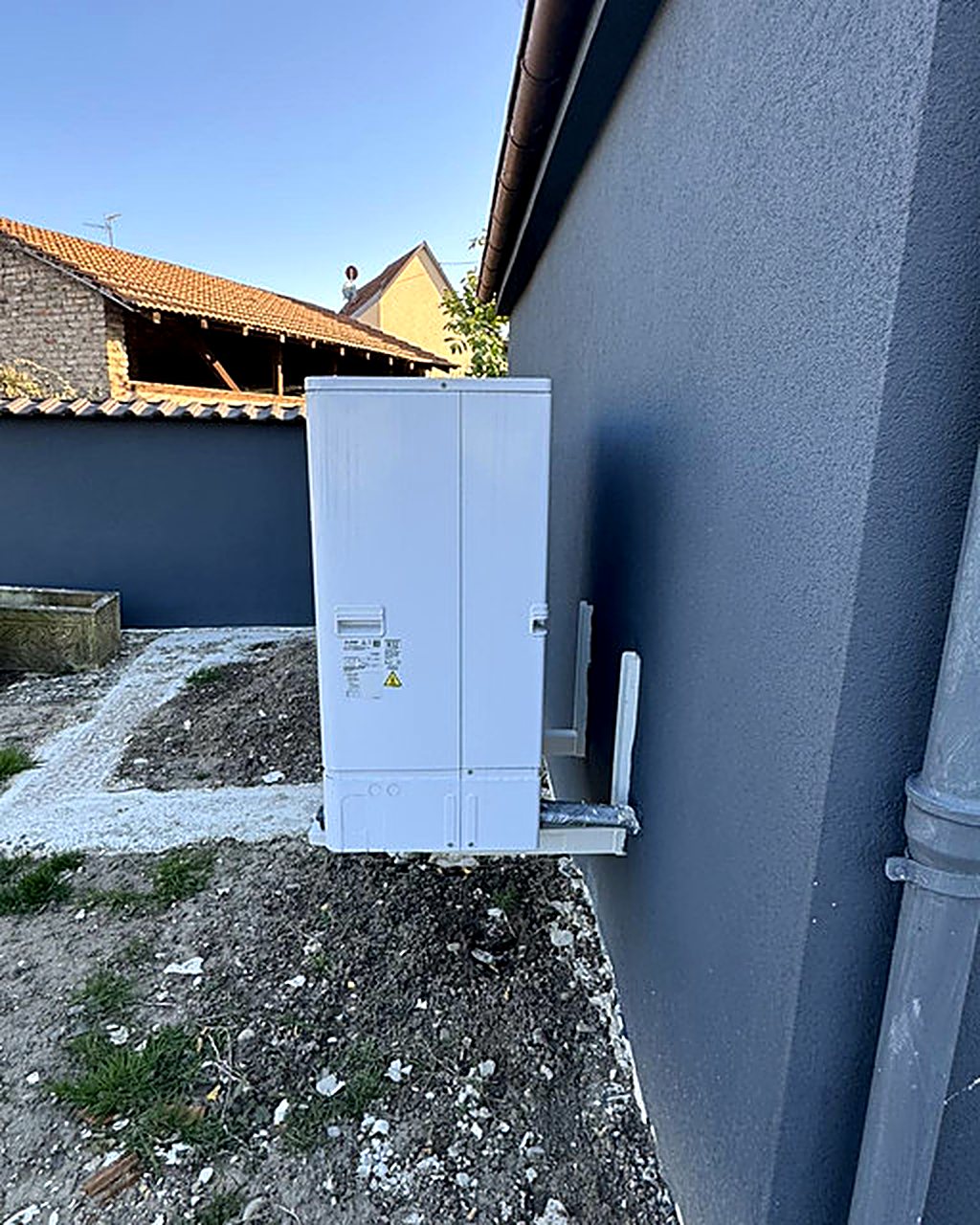 PAC avec ballon ECS installé à Strasbourg