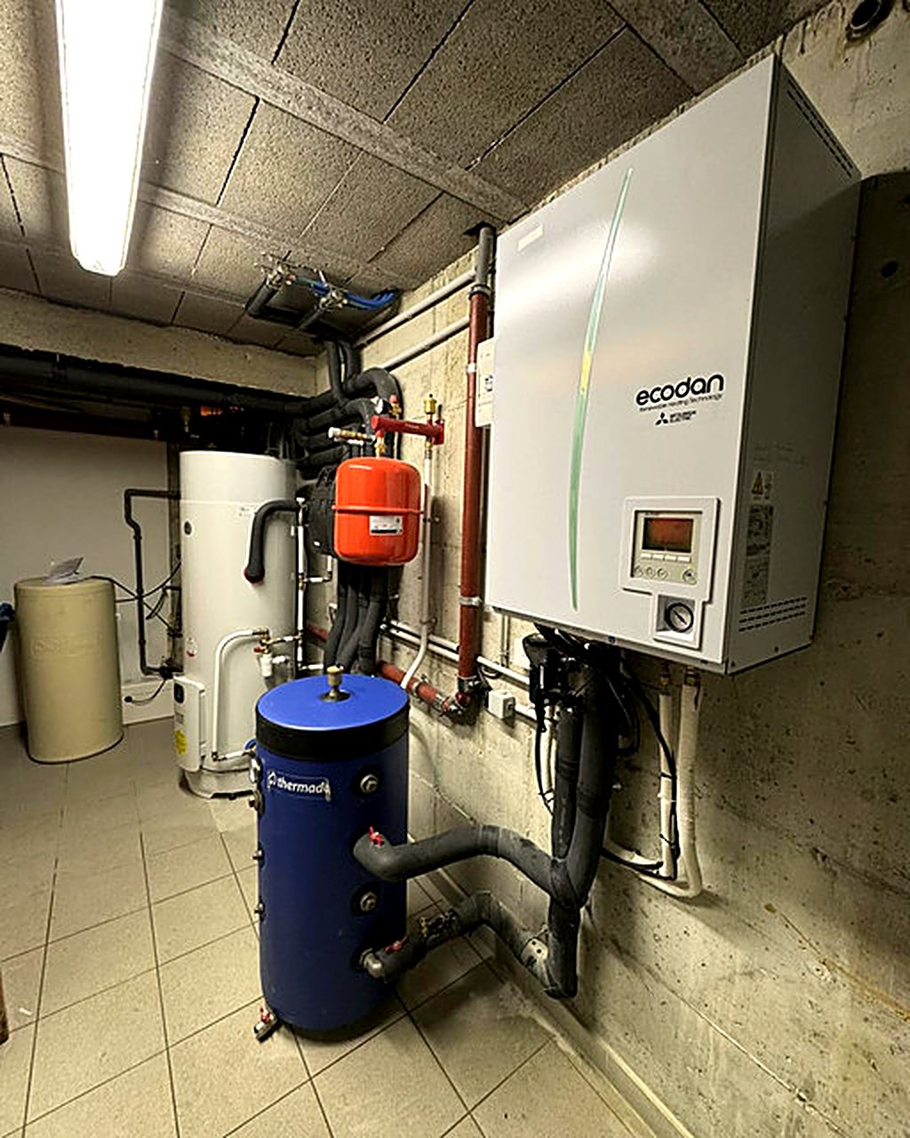Installation de ventilation et chaufferie par AIS